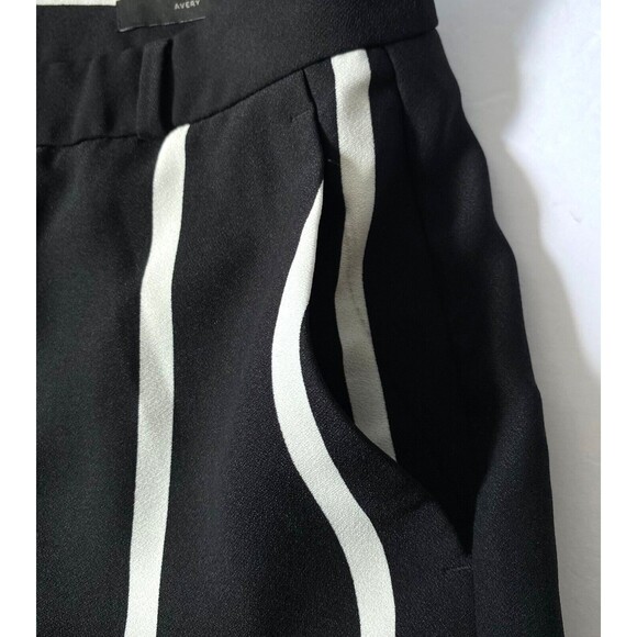 Banana Republic Avery Ankle Pants Womens 4 Long  Multi Striped Crop Trouser New - Picture 6 of 16